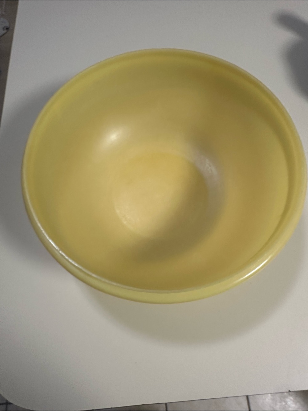 Yellow Mixing Bowl -